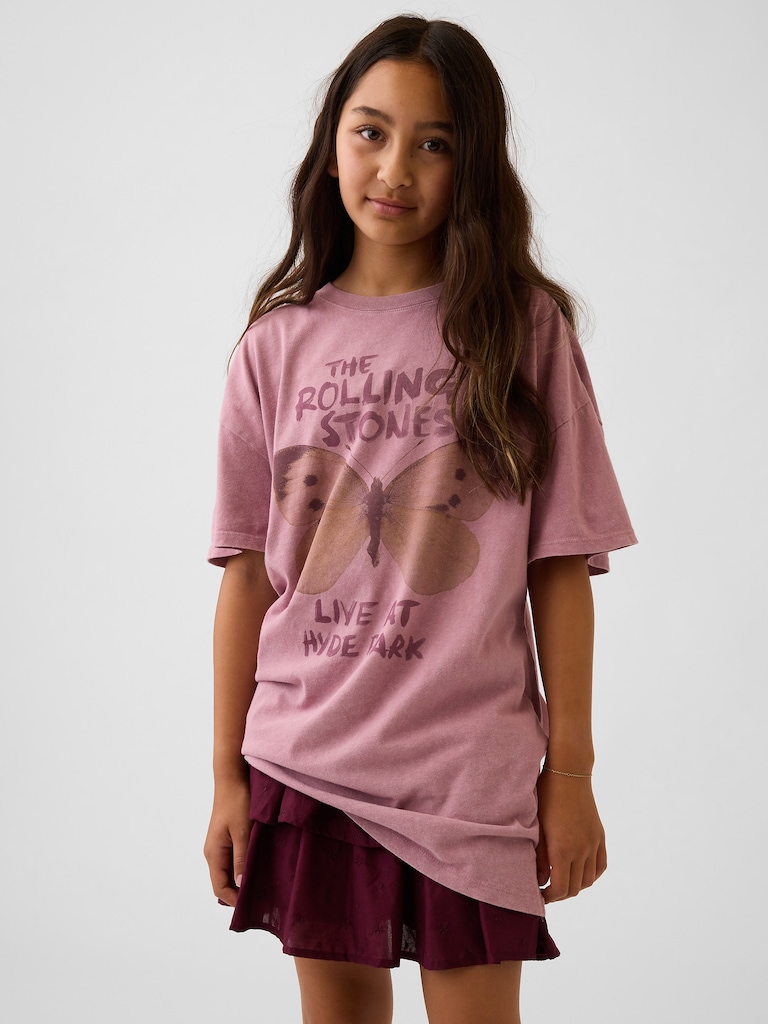 T-shirt surdimensionné The Rolling Stones pour Enfant