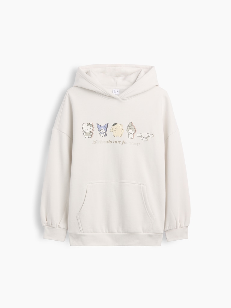 Kids VintageSoft Oversized Hello Kitty Hoodie