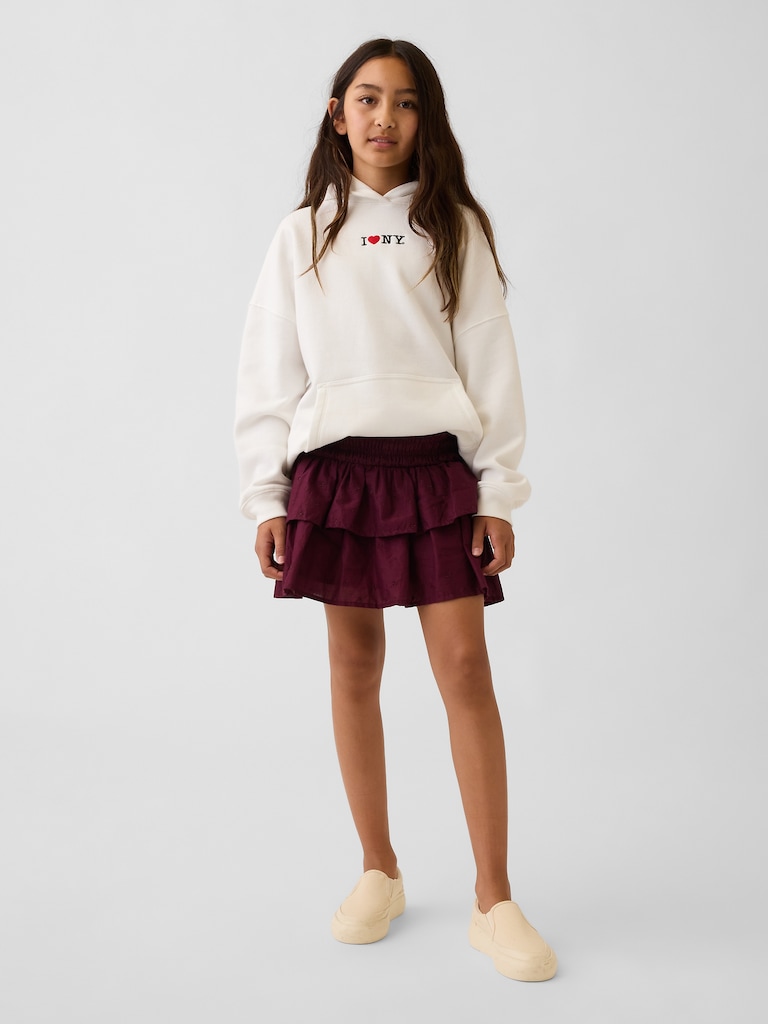 Kids Smocked Mini Skort