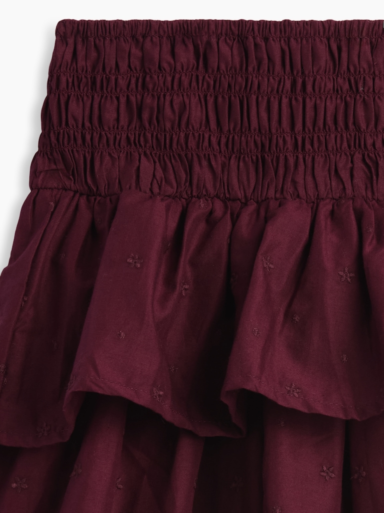 Kids Smocked Mini Skort