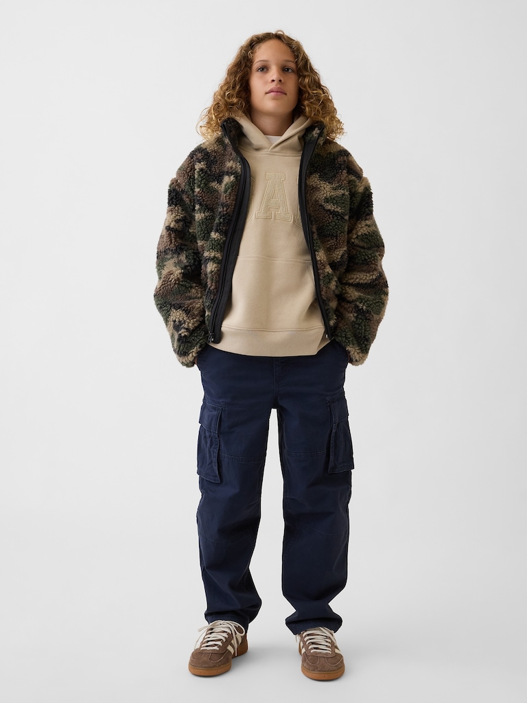 Kids VintageSoft Relaxed Logo Hoodie