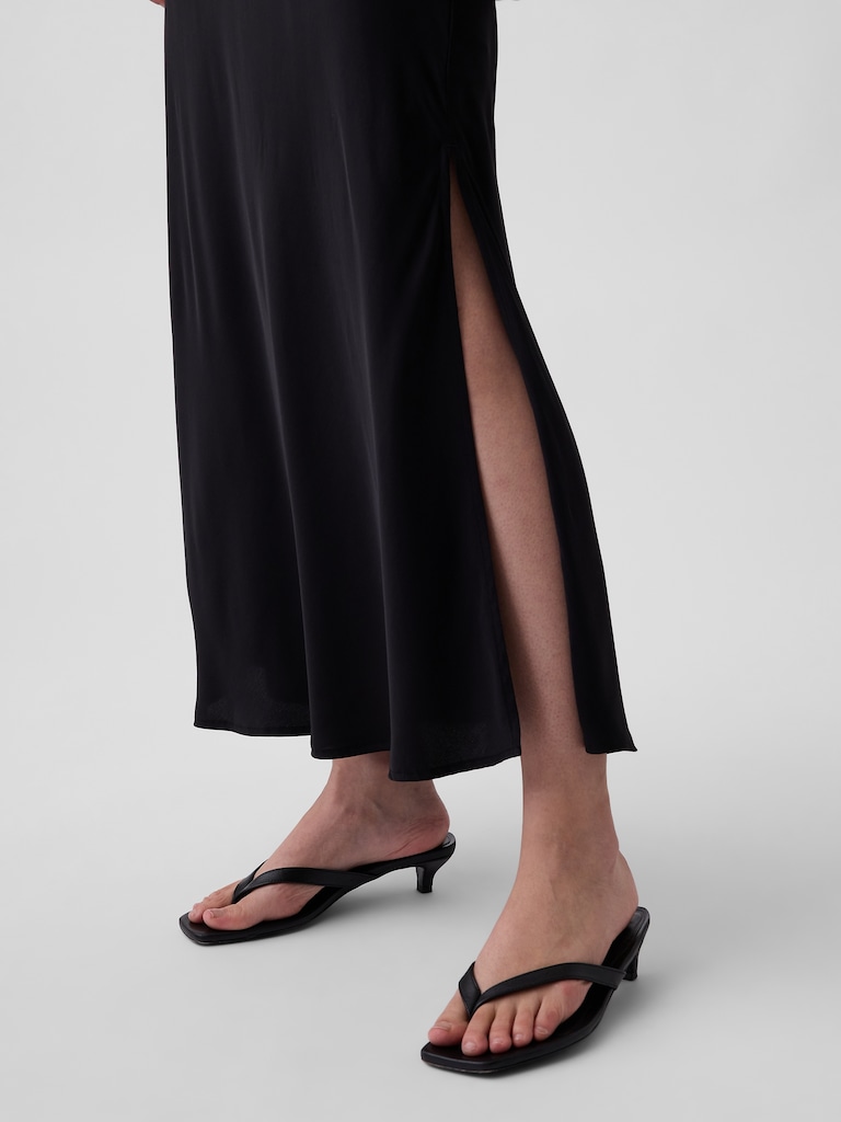Maxi Slip Skirt