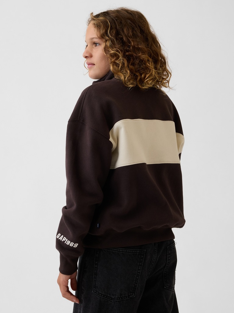 Kids VintageSoft Quarter-Zip Pullover