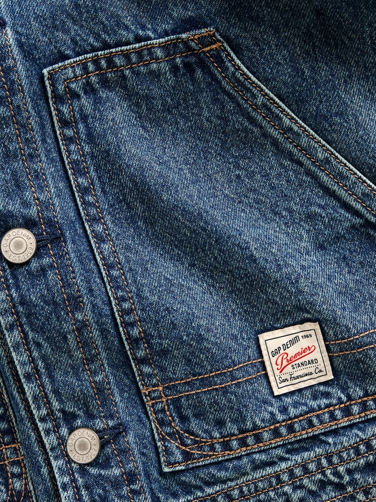 Kids Denim Chore Jacket