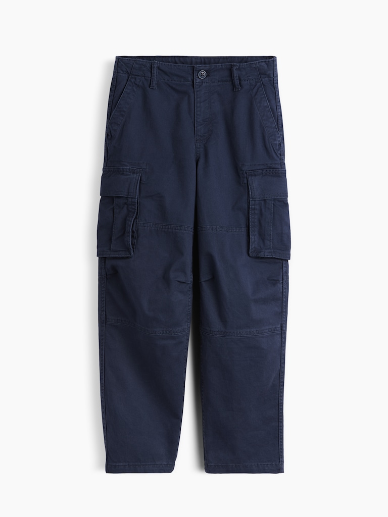Kids Loose Cargo Pants