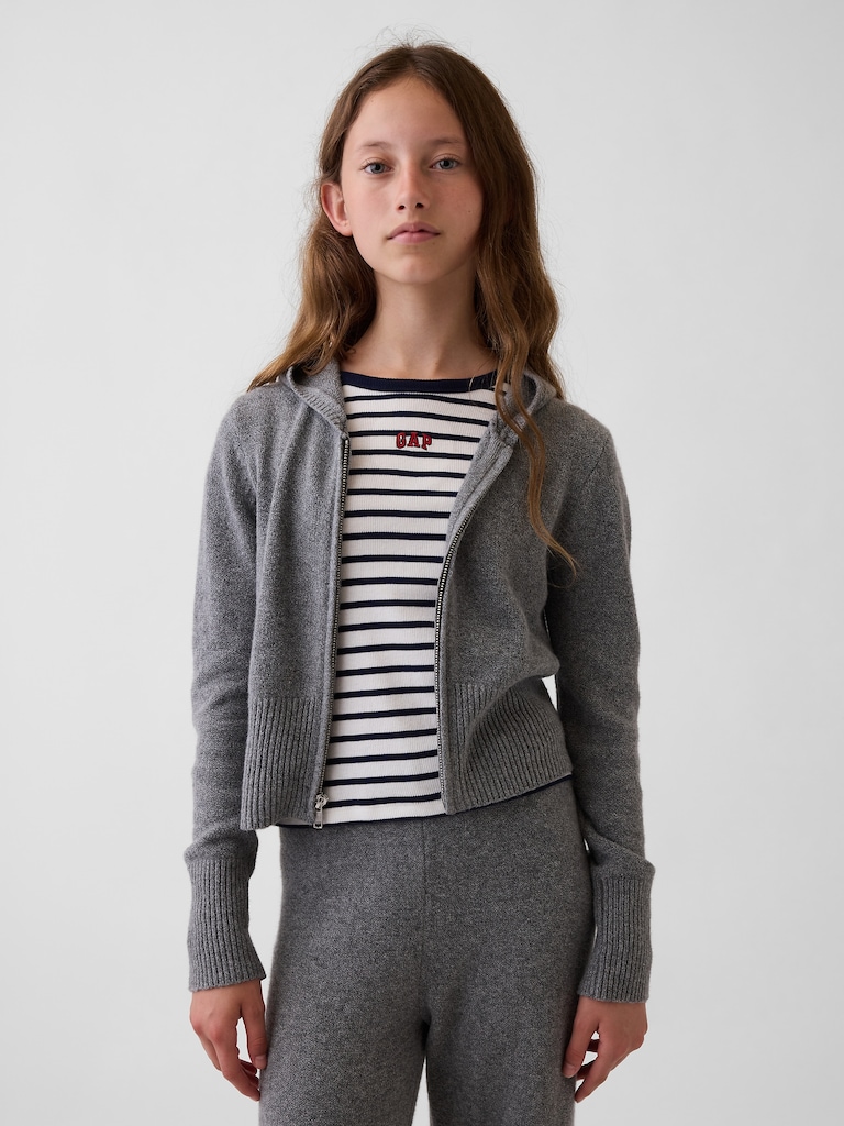 Kids CashSoft Zip Sweater Hoodie