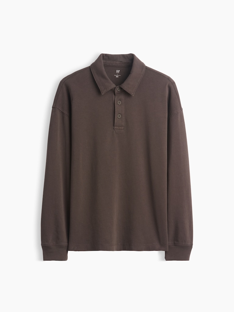 Kids Heavyweight Relaxed Polo Shirt