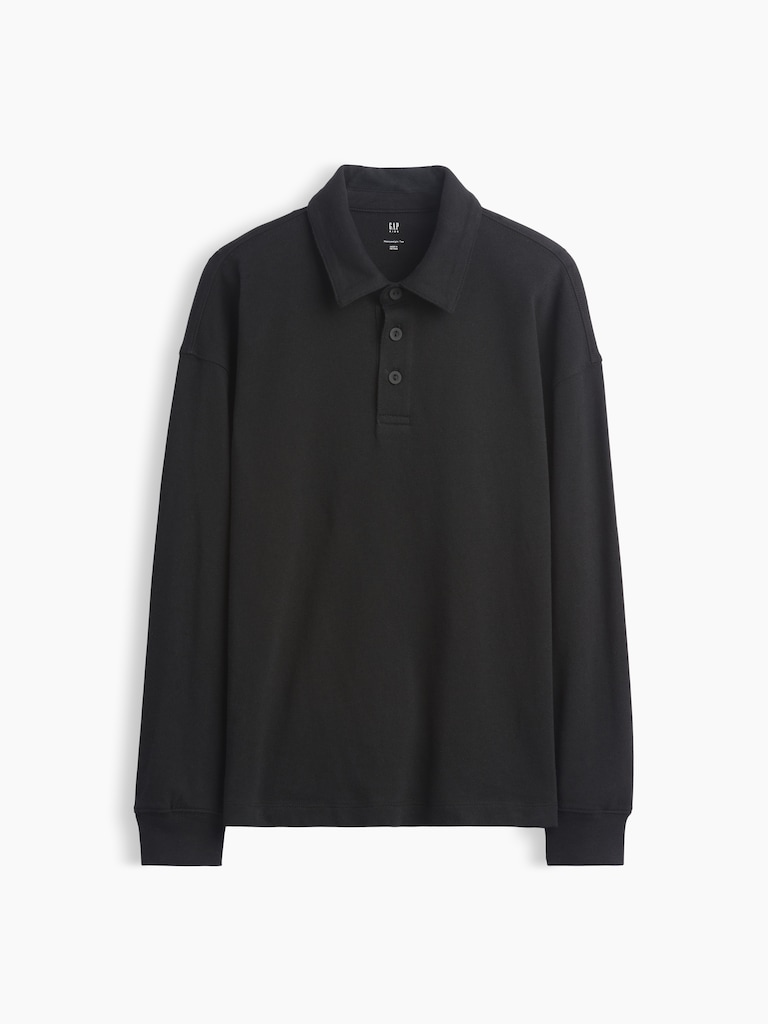 Kids Heavyweight Relaxed Polo Shirt