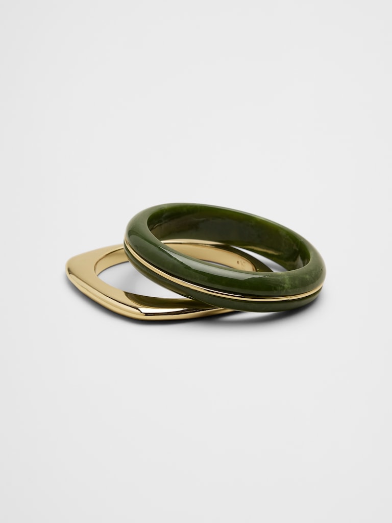 Resin Bangle Set