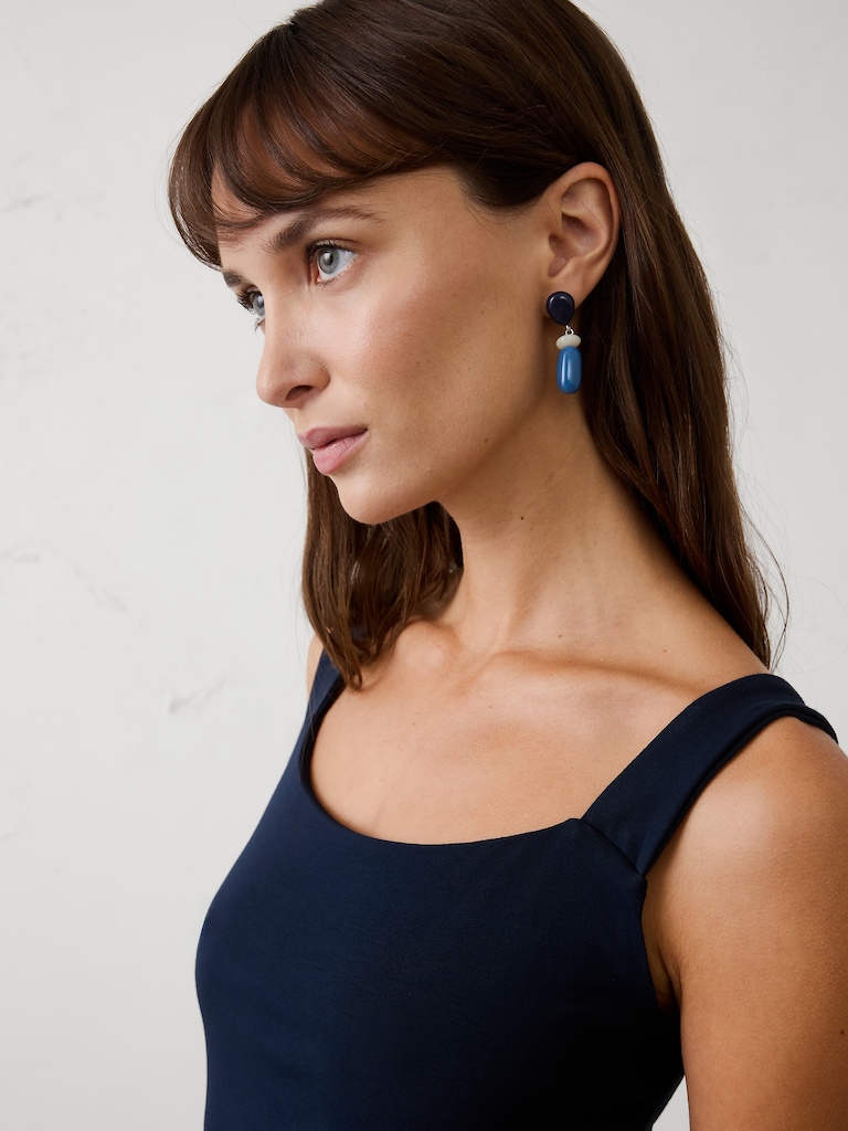 Resin Drop Earrings