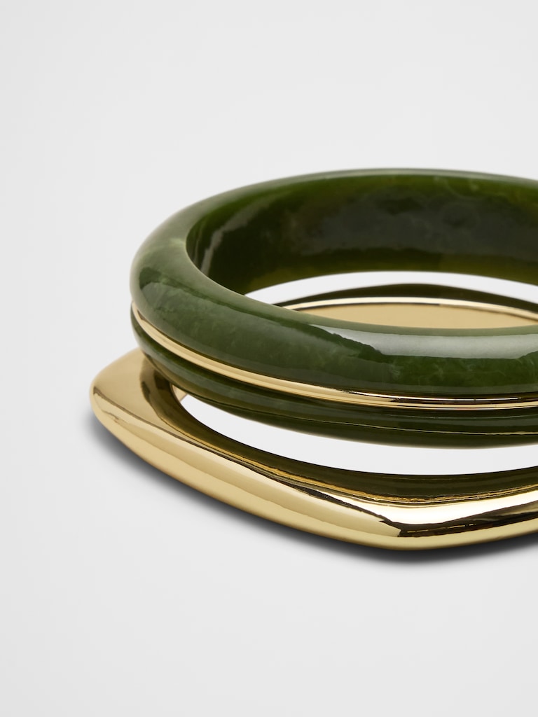 Resin Bangle Set