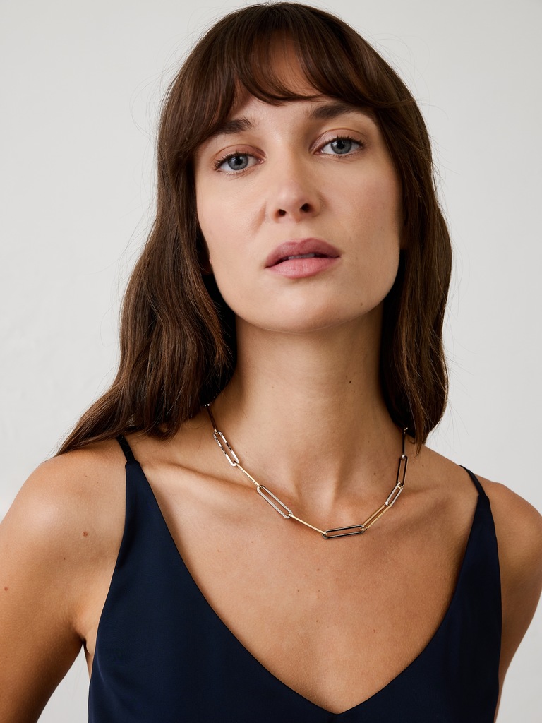Paperclip Chain Necklace