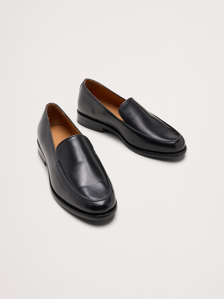 Flâneurs en cuir italien