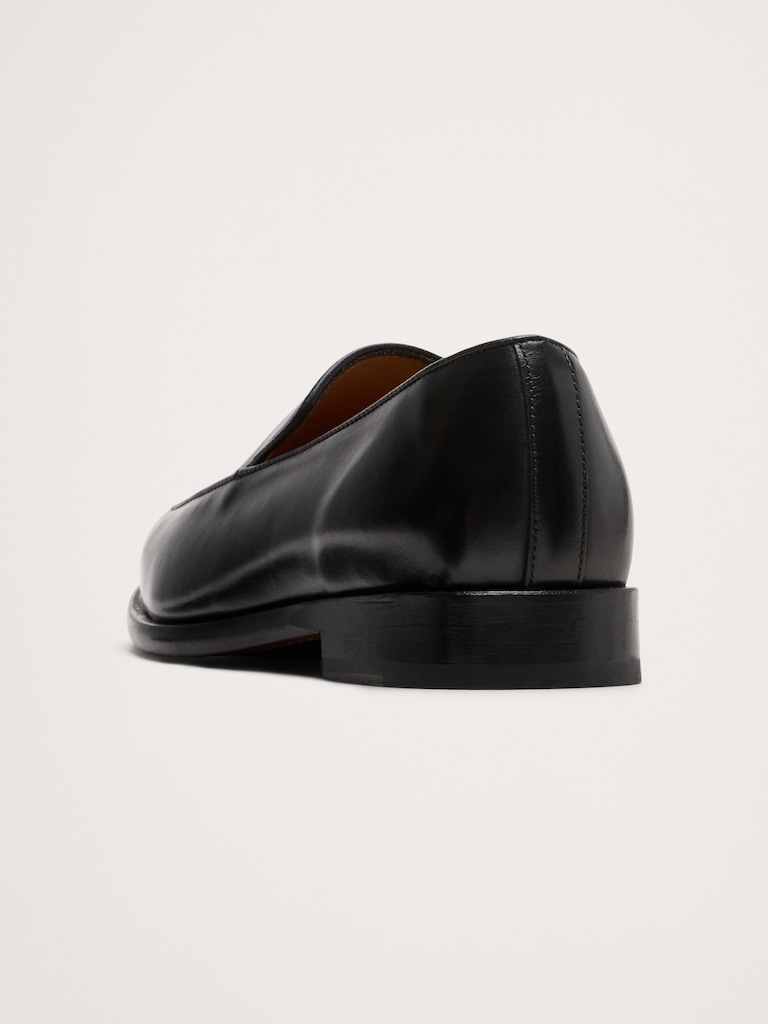 Flâneurs en cuir italien