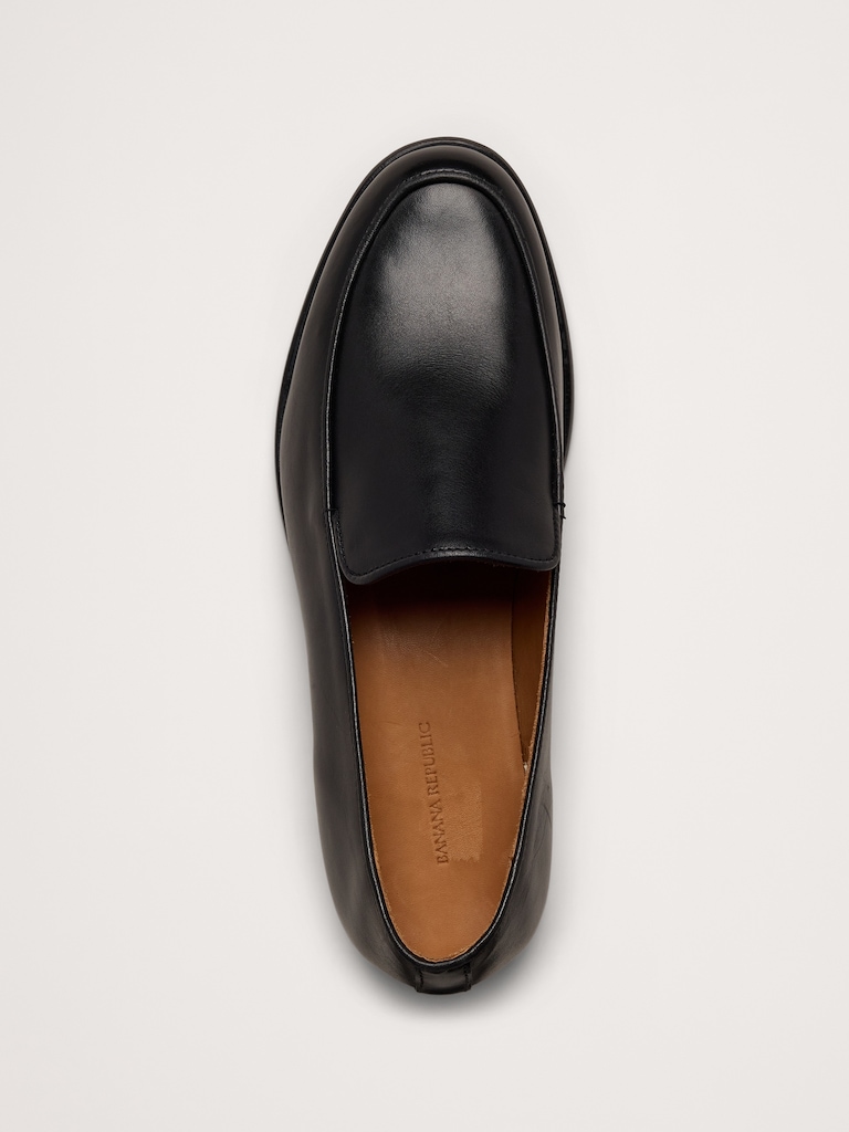 Flâneurs en cuir italien