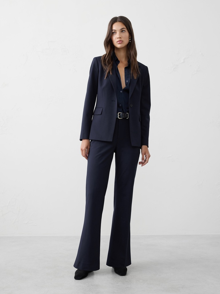 Bootcut High-Rise Sculpted Trouser