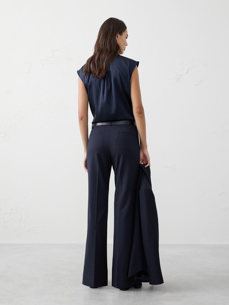 Bootcut High-Rise Sculpted Trouser