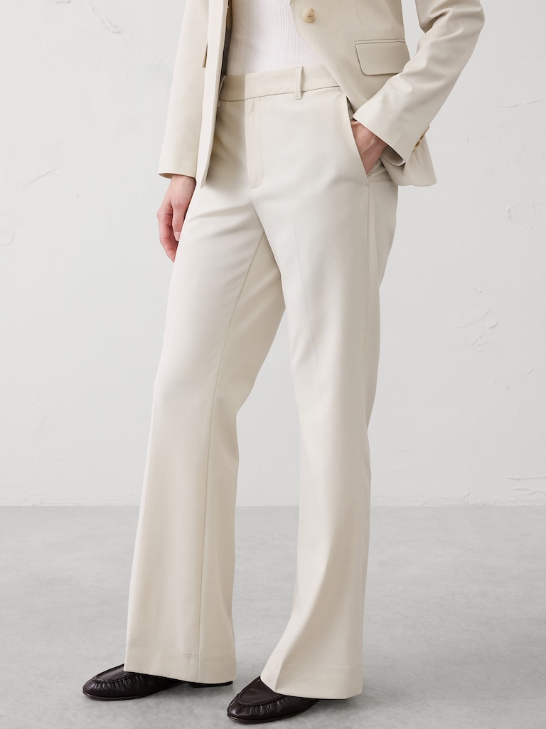 Bootcut High-Rise Sculpted Trouser