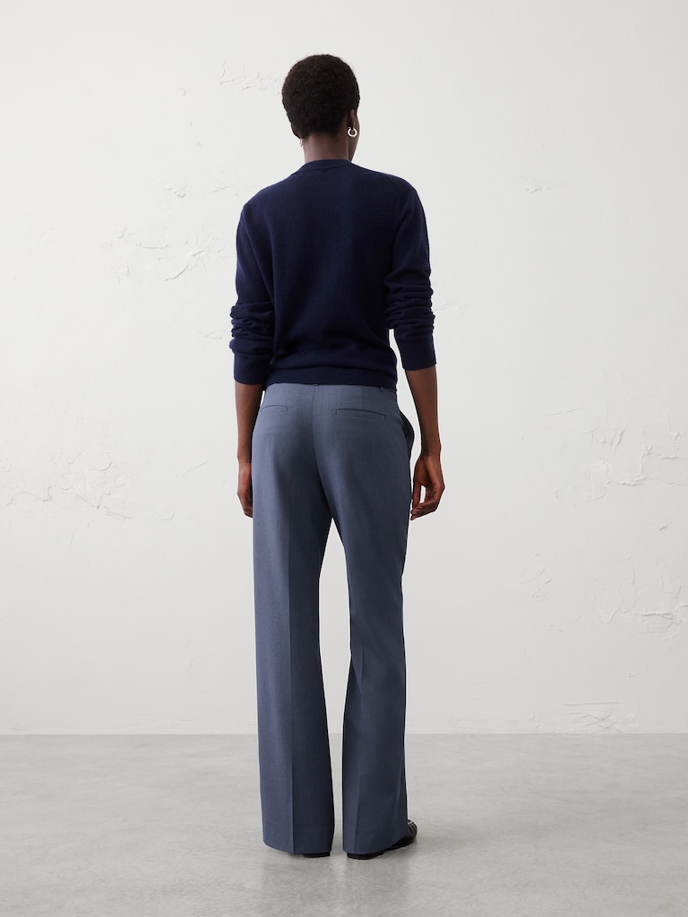 Bootcut High-Rise Sculpted Trouser