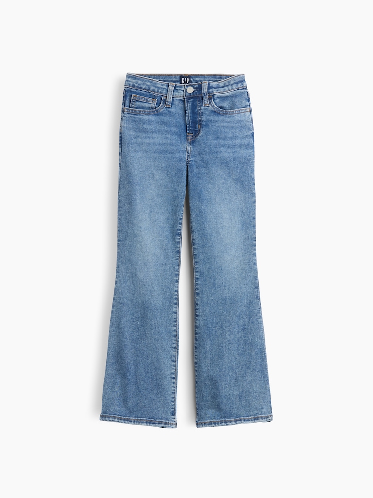 Kids High Rise '70s Flare Jeans