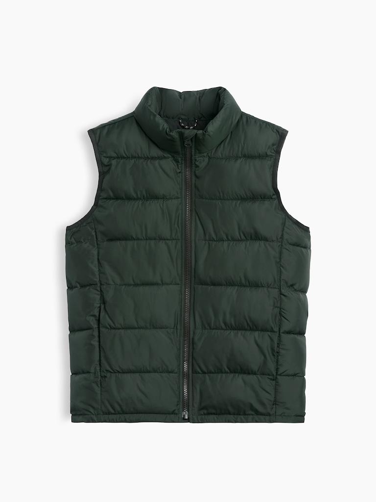 Kids Recycled Lightweight Puffer Vest