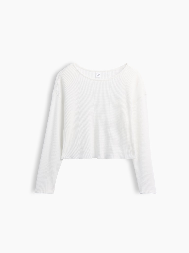 Kids Oversized Waffle T-Shirt