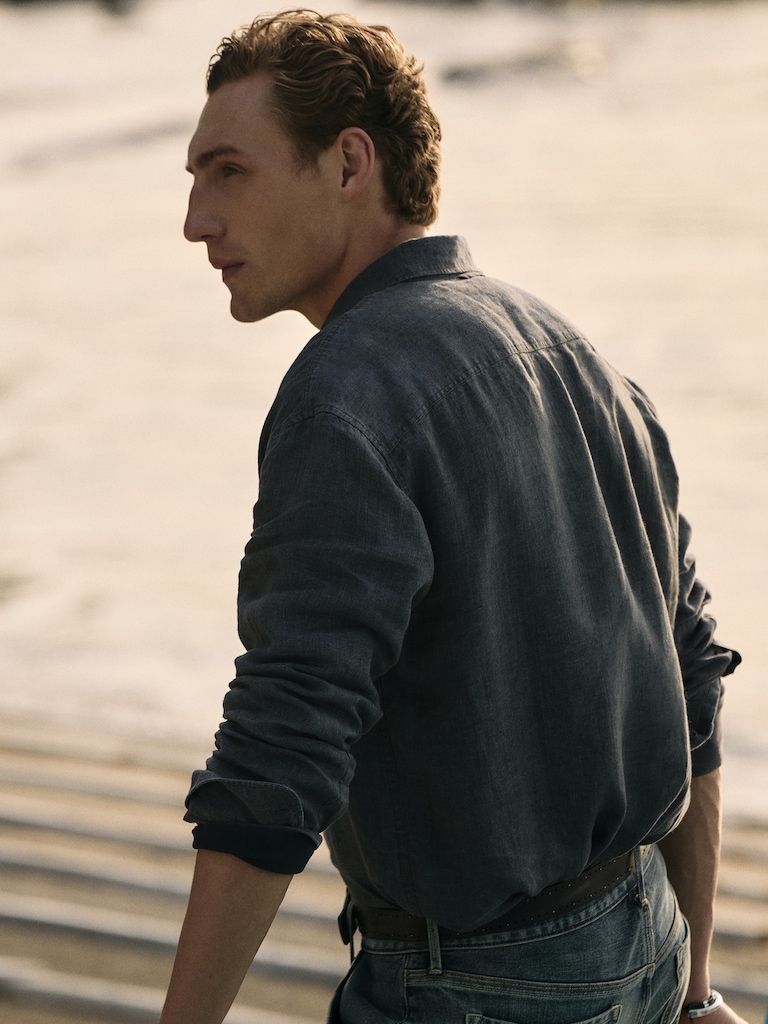 Relaxed-Fit Linen Explorer Shirt