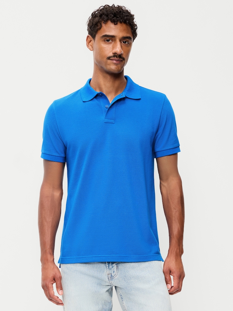 Polo en piqué à coupe classique