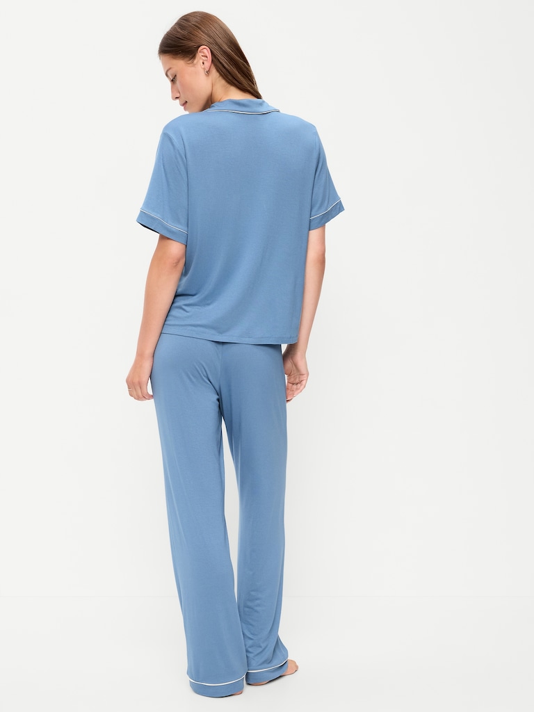 Sunday Sleep Knit Jersey Pant Set