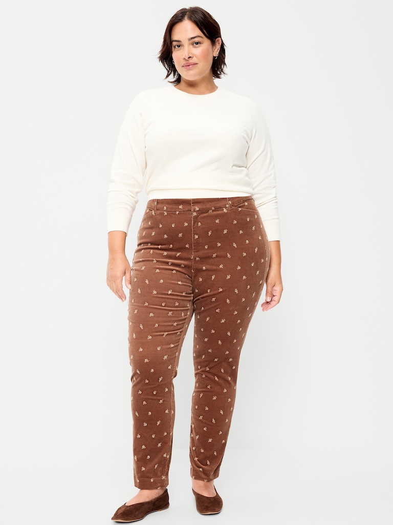 High-Waisted Pixie Skinny Ankle Pants