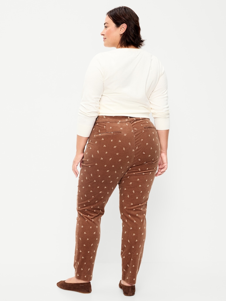 High-Waisted Pixie Skinny Ankle Pants