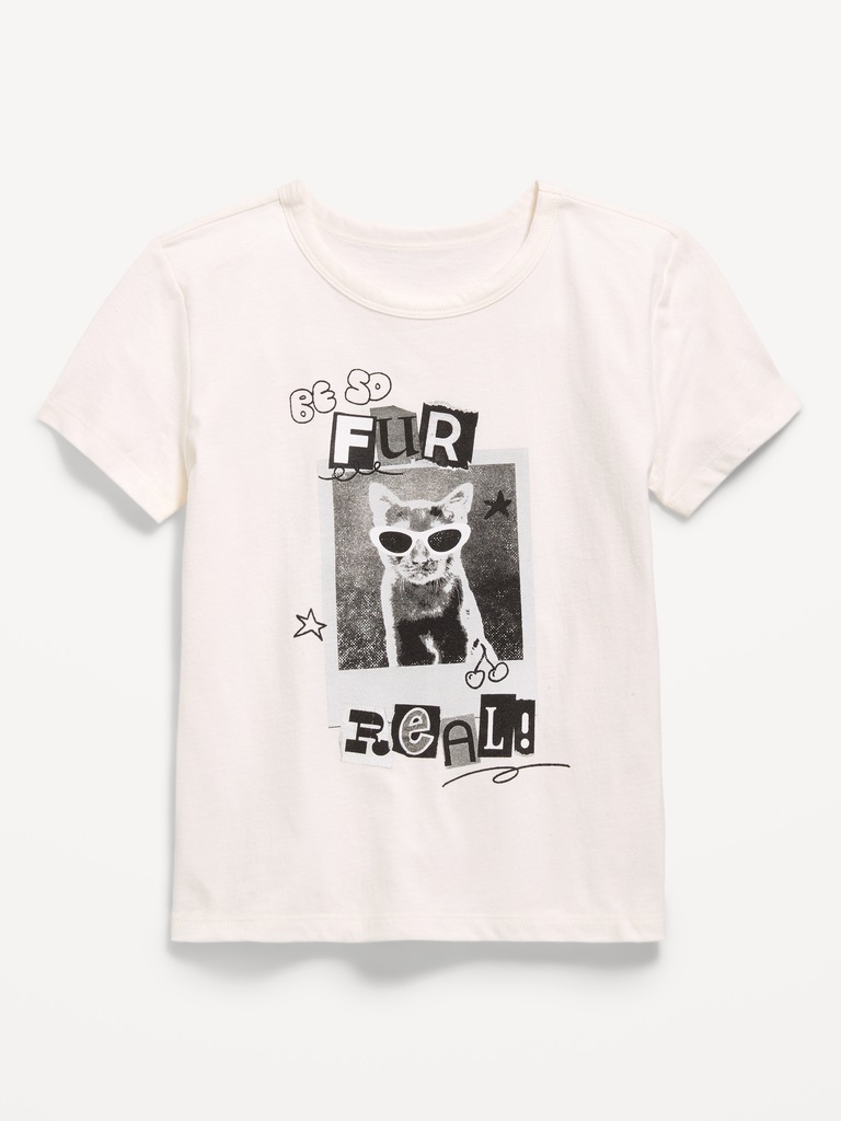 Short-Sleeve Graphic T-Shirt for Girls