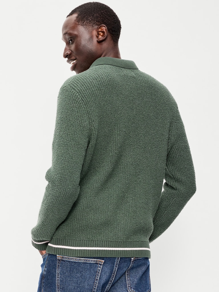 Long-Sleeve Sweater Shirt