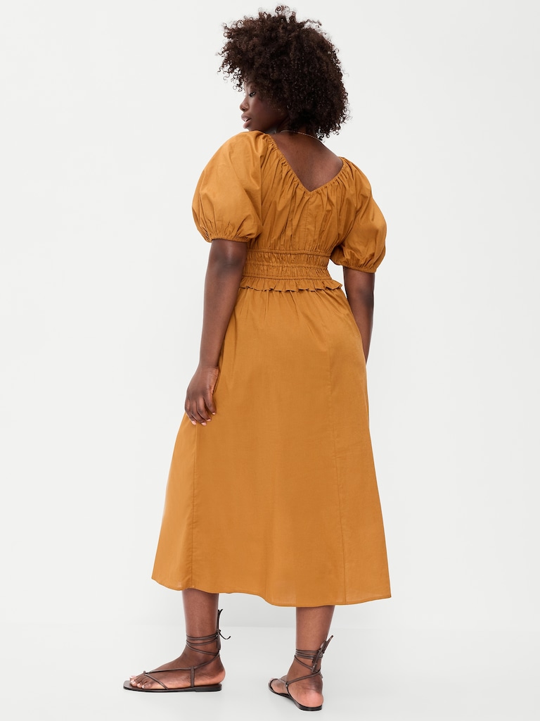 Fit & Flare Prairie Midi Dress