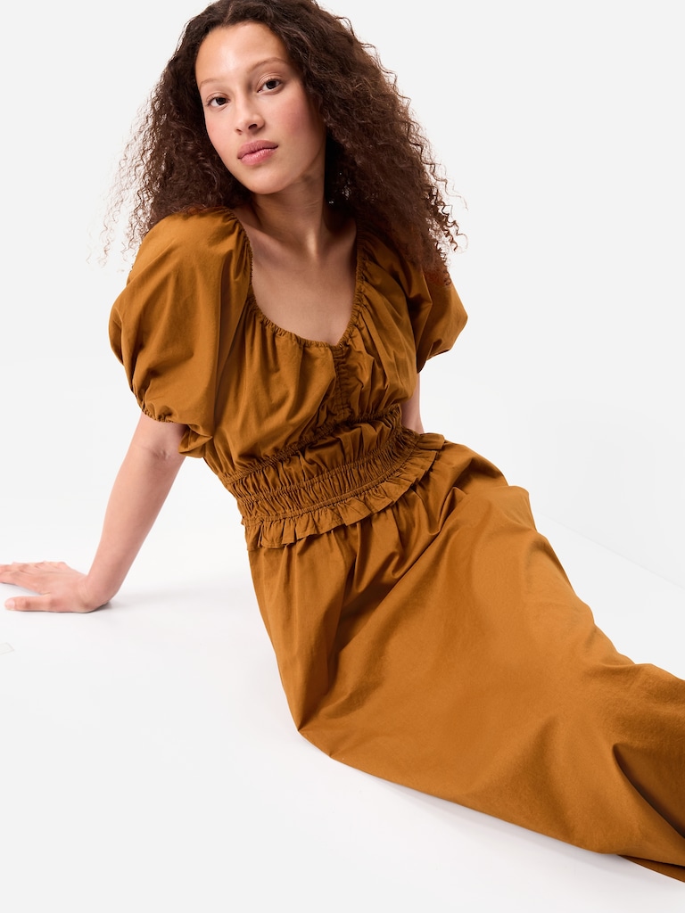 Fit & Flare Prairie Midi Dress