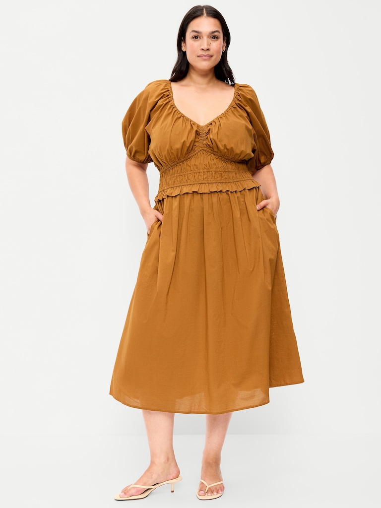 Fit & Flare Prairie Midi Dress