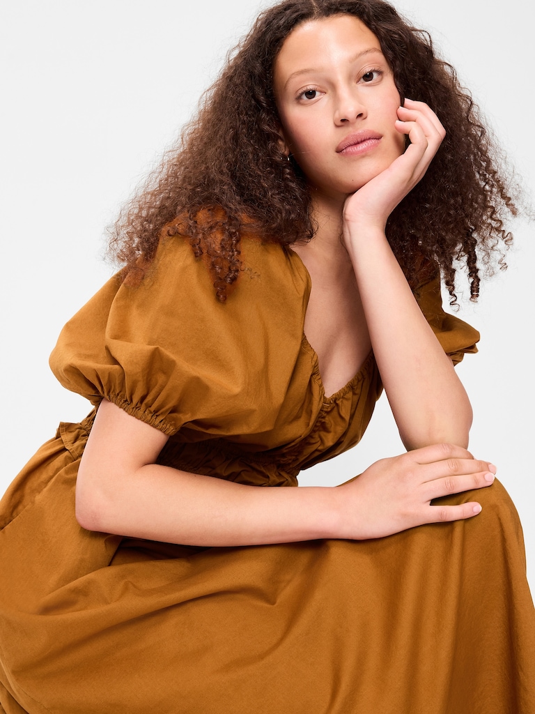 Fit & Flare Prairie Midi Dress
