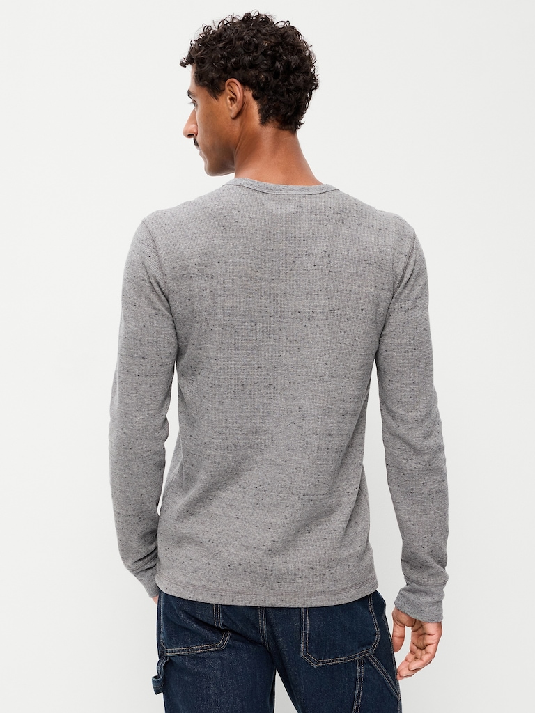 Crew-Neck Waffle T-Shirt