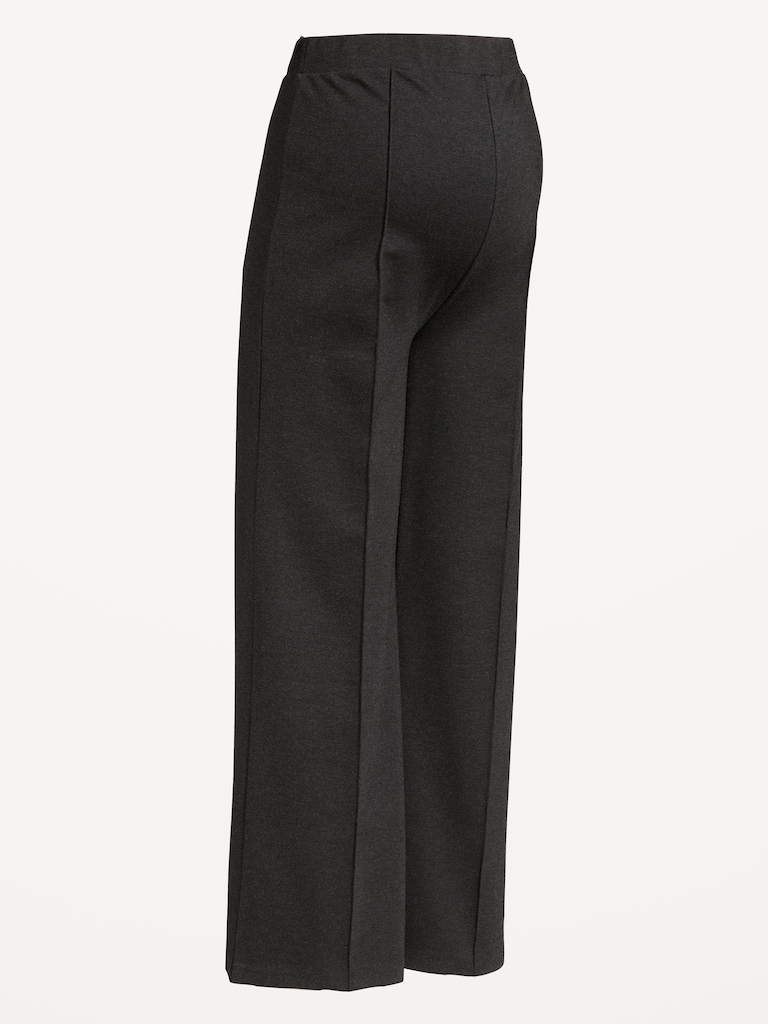 Maternity Full-Panel Stevie Wide-Leg Pants