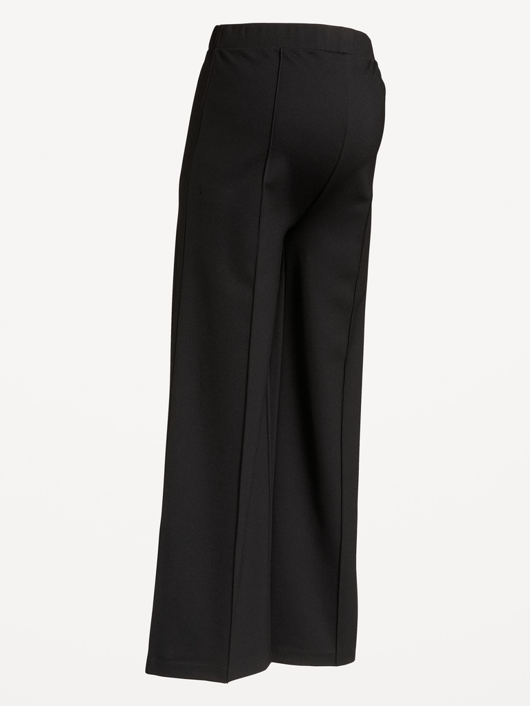 Maternity Full-Panel Stevie Wide-Leg Pants