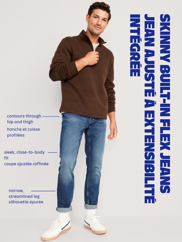Skinny Built-In Flex Jeans