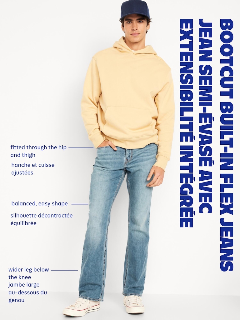 Boot-Cut Built-In Flex Jeans