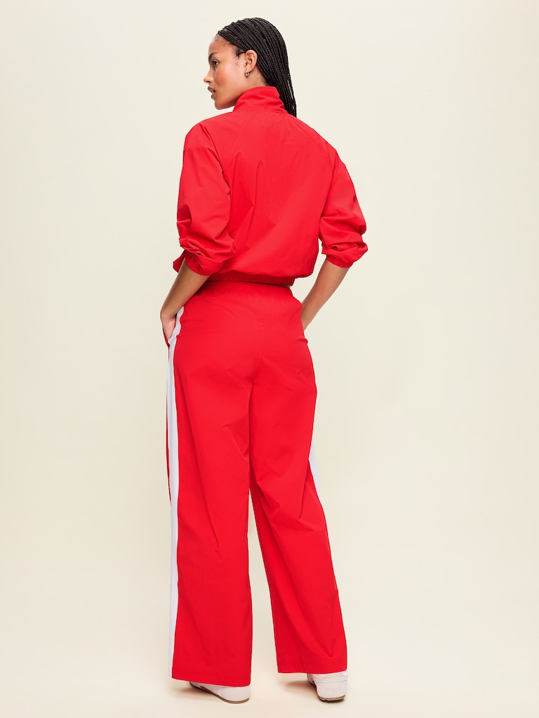 High-Waisted TrekTech Lightweight Woven Active Pants