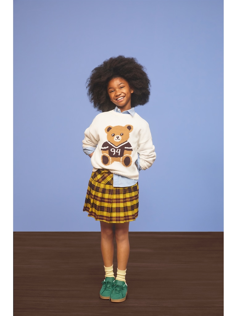 Long-Sleeve Pullover Sweater for Girls