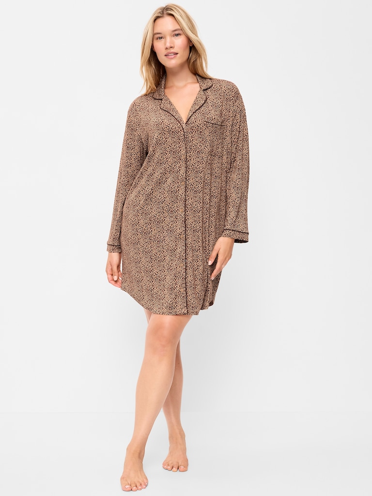 Knit Jersey Sleep Dress