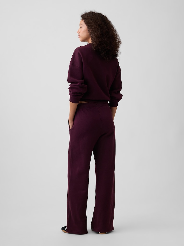 Relaxed Straight-Leg Sweatpants