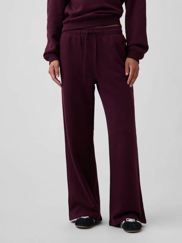 Relaxed Straight-Leg Sweatpants