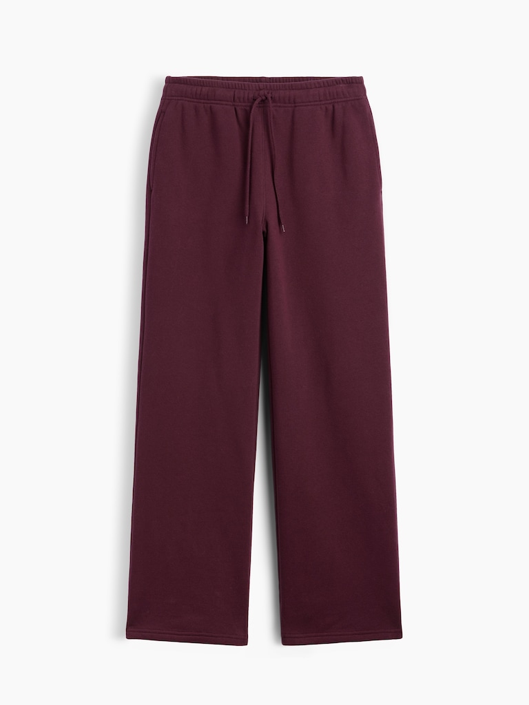 Relaxed Straight-Leg Sweatpants