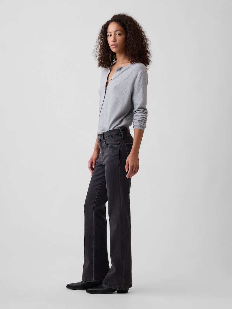Mid Rise Boot Jeans
