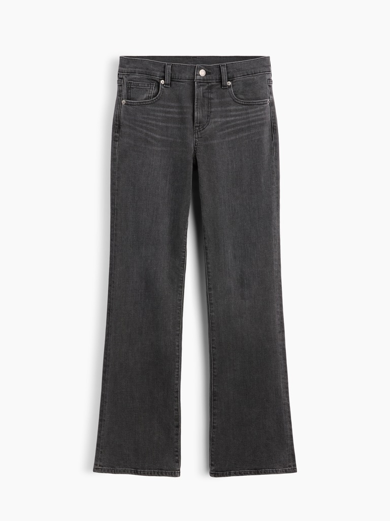 Mid Rise Boot Jeans